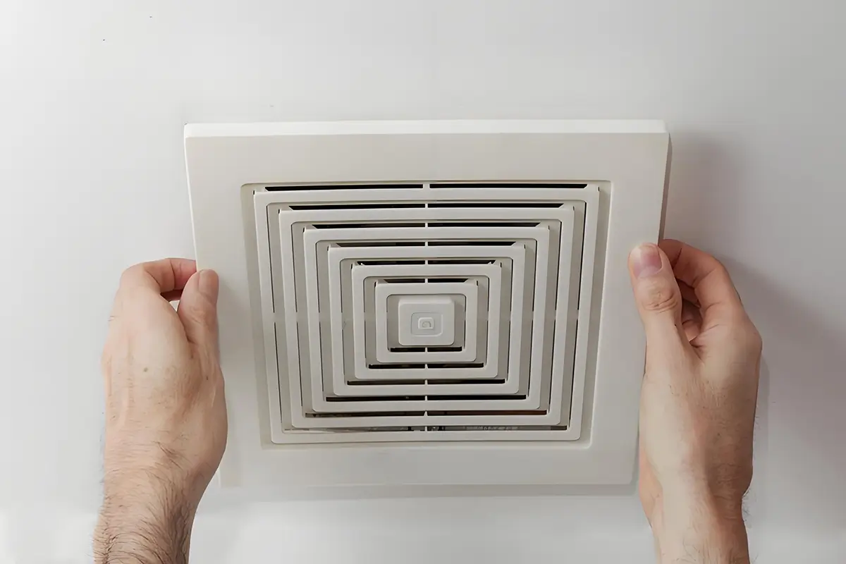 replace a bathroom exhaust fan